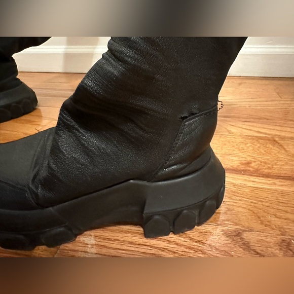 Rick Owens Hiking Tractor Sock Boots - Picture 6 of 9